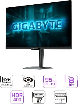 GIGABYTE G27U 27 SuperSpeed IPS Dual Mode UHD/FHD Gaming Monitor