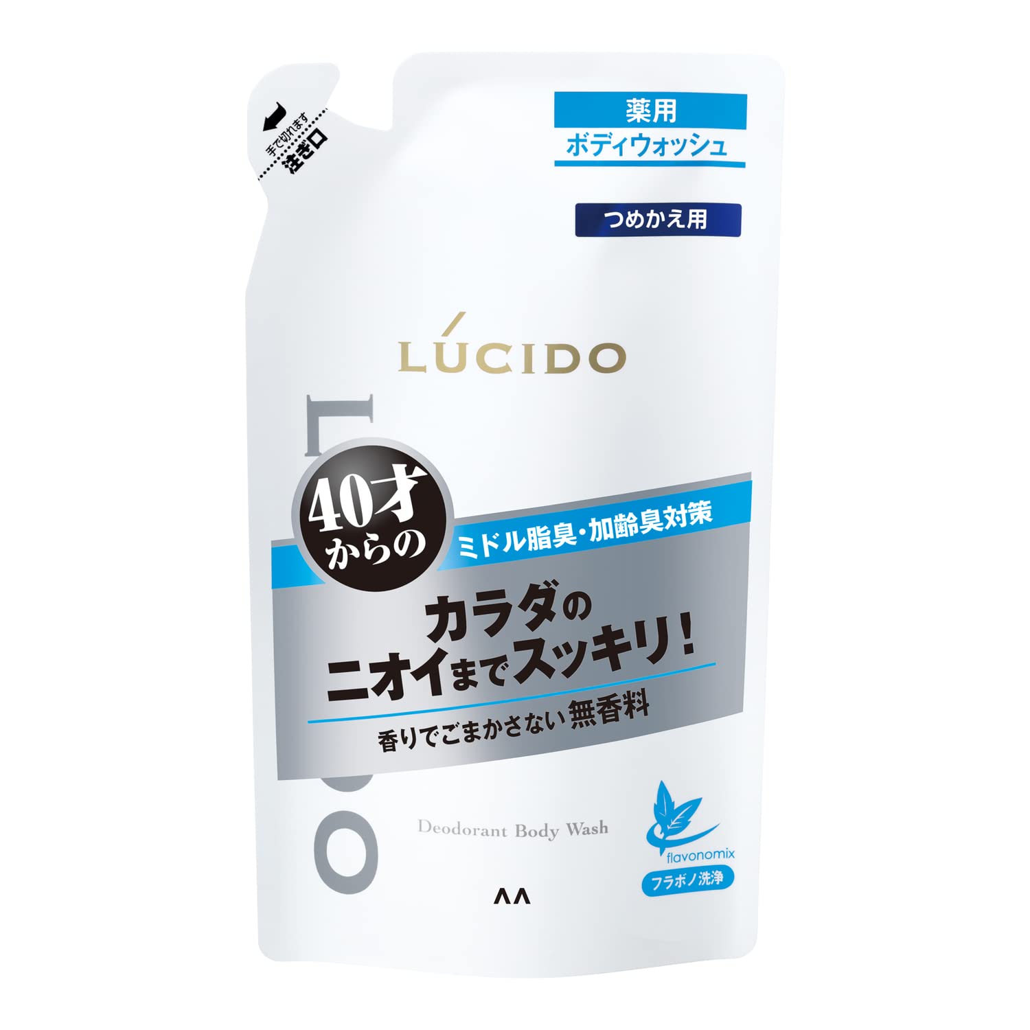 Japan Lucido Medicated Deodorant Body Wash Refill 380mL (Quasi-)