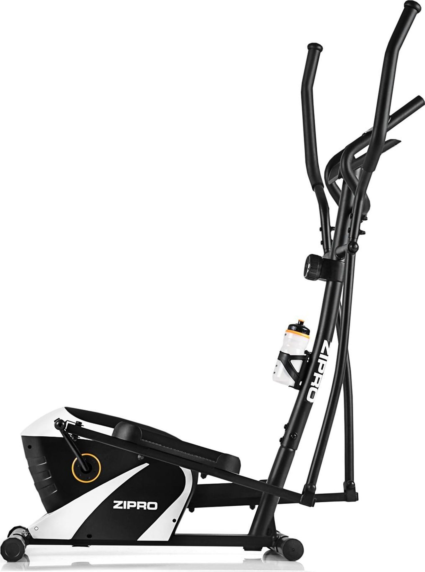 Zipro Elíptica Shox, Resistencia de hasta 120 kg, Ideal para el hogar, Equipo de Entrenamiento Cardiovascular, máquinas de Ejercicio, Entrenador doméstico, 8 Niveles de Resistencia