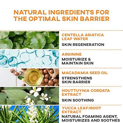 Nolahour Vegan Gel Cleanser 4.06 Fl. Oz| Gentle Facial Cleanser For Oily Skin | Moisturizing Face Wash For Dry Skin | Plant-Based Surfactant Face Wash For Women & Men | Water Based Face Cleanser & Skin Cleanser #TOP2