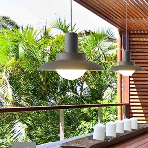 Lámpara colgante impermeable LED: olvida la humedad con este candelabro de exterior 3