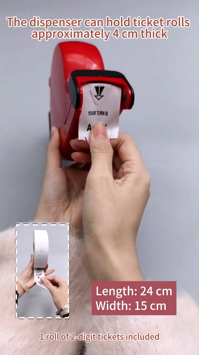 Take A Number Tickets 5 Reels of 3 Digits for K-T Ticket Dispenser Queue Calling System 2000 Ticket Roll 000-999 (3 Digits 000-999, White - 5 Rolls Take A Number Tickets 5 Reels of 3 Digits for K-T Ticket Dispenser Queue Calling System 2000 Ticket Roll 000-999 (3 Digits 000-999, White - 5 Rolls