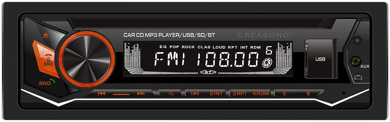 CD Radio Auto: MP3-Autoradio, CD, Bluetooth, Freisprechfunktion, USB, SD, 4x45W (Autoradio mit Player, Player Auto, 1 DIN)