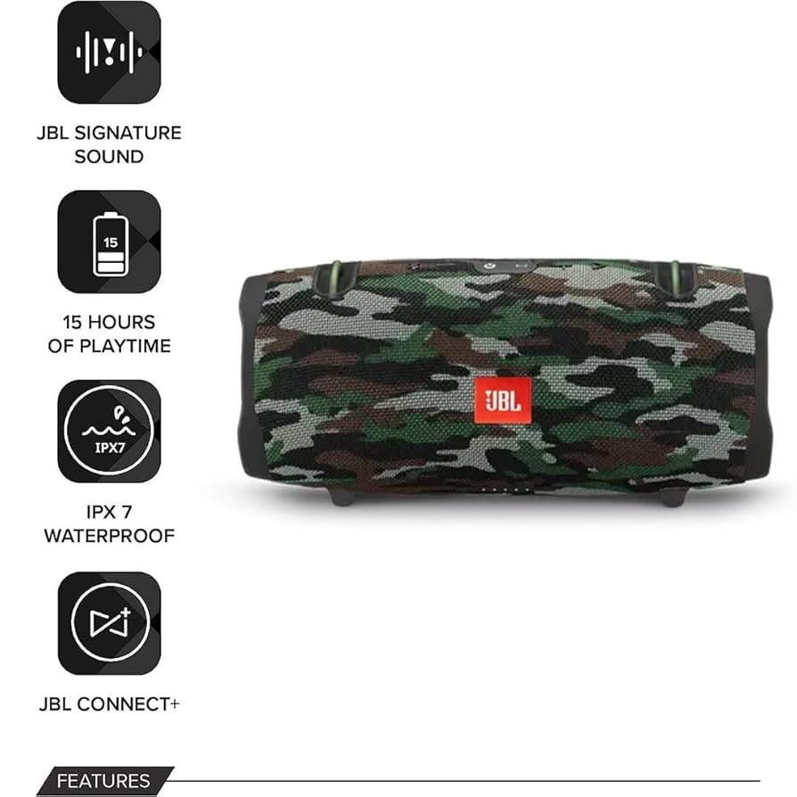 Amazon.com: JBL Xtreme 2 Portable Wireless Bluetooth