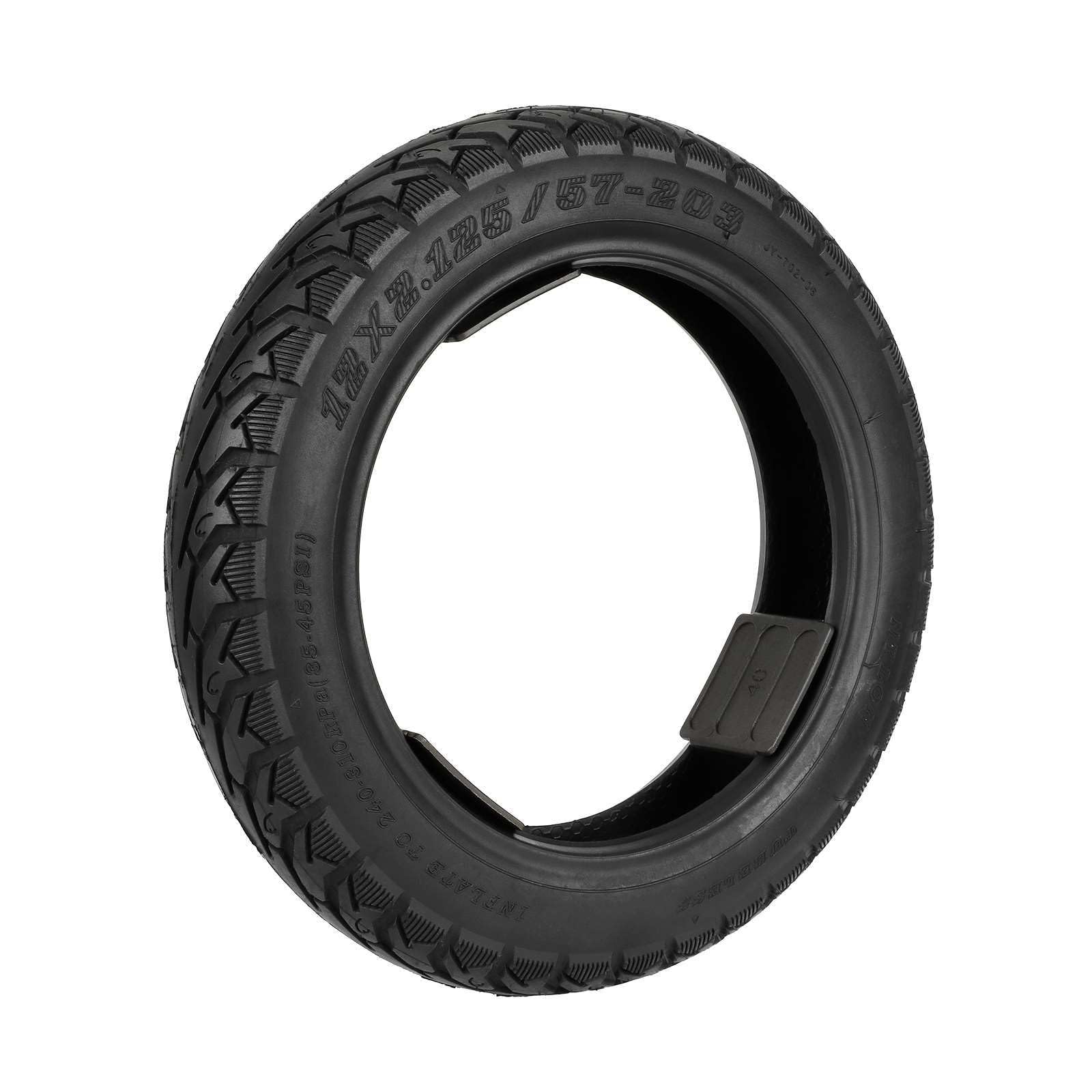 TREFAN 12 pneumatici tubeless | 12 x 2,125 pneumatici elettrici 57 – 203 pneumatici tubeless adatti per passeggini da 12 pollici, biciclette per bambini, pneumatici piccoli per biciclette elettriche