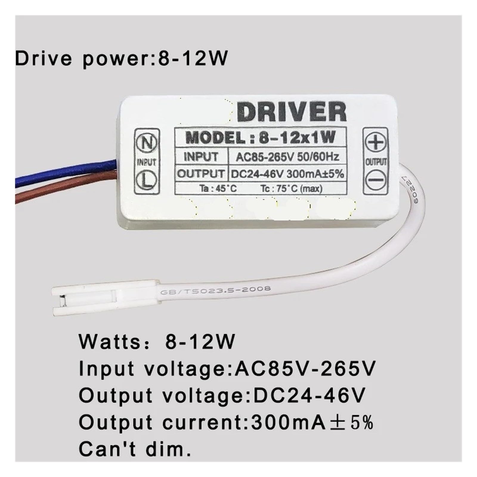Luces del interruptor del transformador del adaptador del controlador