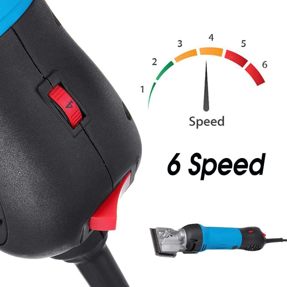 Tosatrici Elettriche Portatili Professionali per Pecore - Ideali per La Toelettatura di Lana, Pelo E Capelli di Pecore, Capre, Alpaca, Conigli Dangora E Altri Animali da Allevamento - Kit di