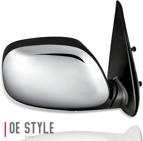 Miniatura 2 de DNA Motoring OEM-MR-TO1321227 Espejo de puerta lateral derecho con calefacción estilo de fábrica compatible con Toyota Tundra Crew Cab 04-06