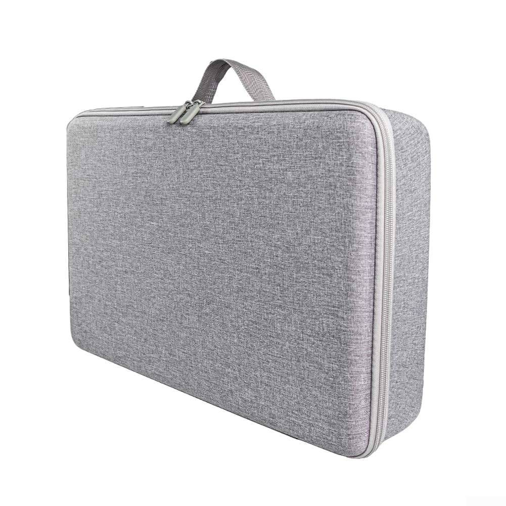Estuche rígido de almacenamiento de EVA para robot Ecovacs W1S W2S W920, caja de protección a prueba de golpes con asa para herramientas y accesorios de limpieza de vidrio, bolsa organizadora a prueba