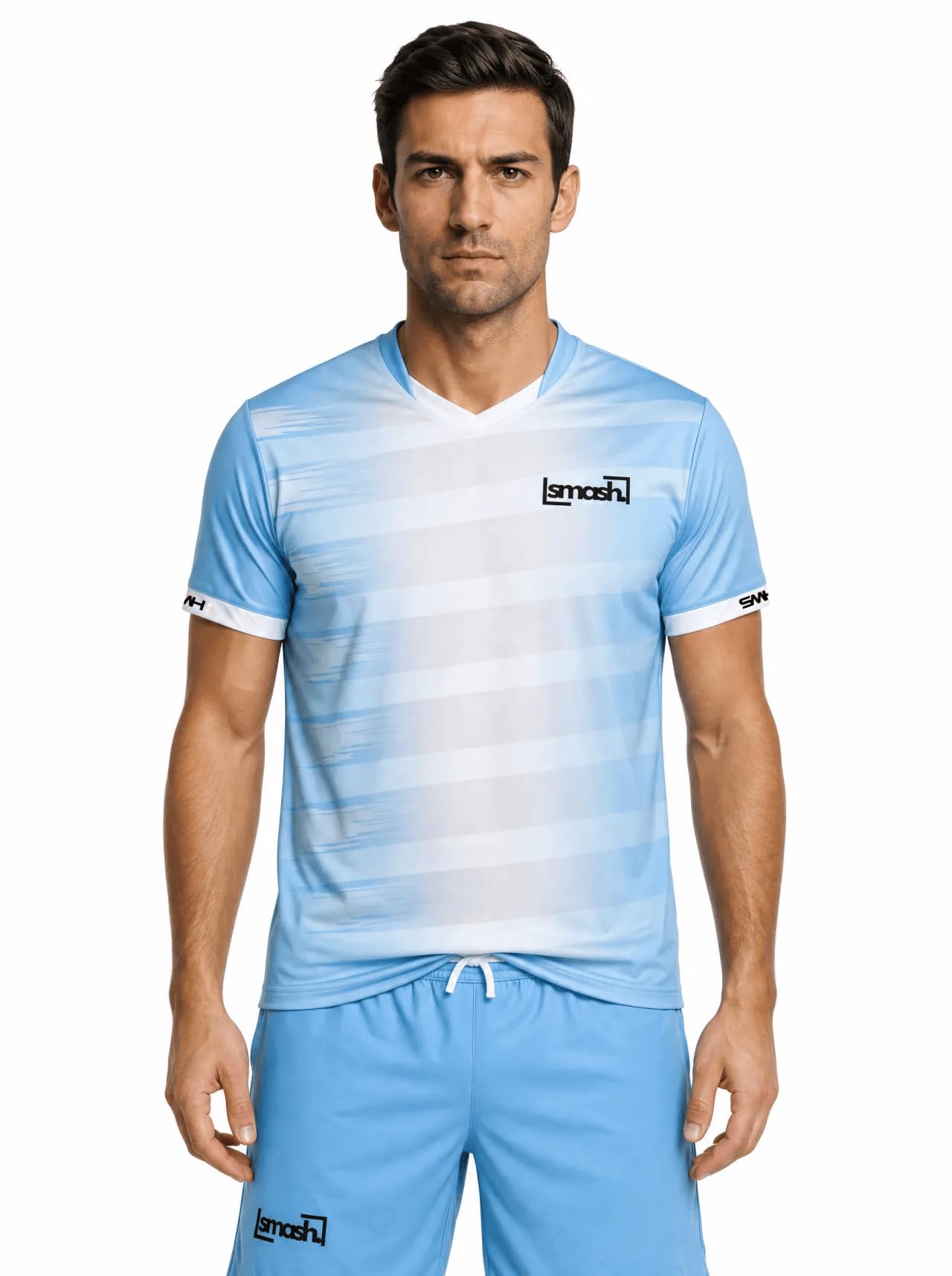 SMASH. - Pantaloncino Tecnico Evolution - Azzurro - S