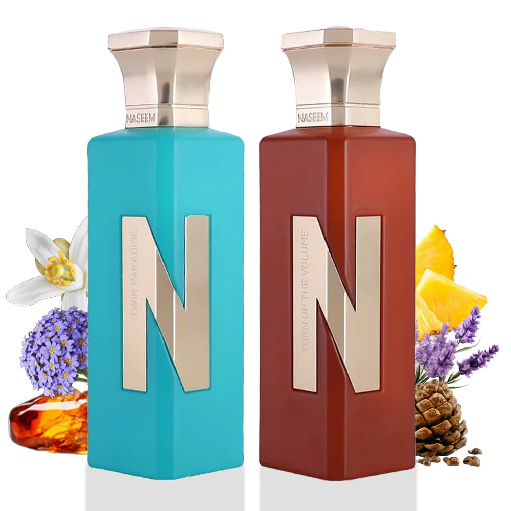 Amazon.com : NASEEM Twin Paradise & Turn Up The Volume Aqua