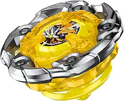 Beyblade X UX-03 Booster Wizard Rod 5-70DB - TAKARA TOMY - Brinquedo Giratrio de Metal Amarelo - Aventura - Criana