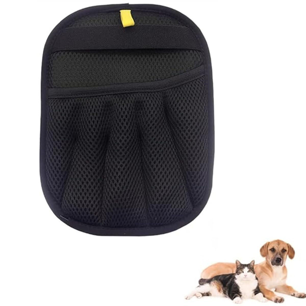 Yiushing Pet Hair Remover Gloves, Static Removal Gloves for Pet Hair, Reusable Cat & Dog Hair Removal Tool for Couch, Furniture, Carpet, Car Seat, Pet Grooming