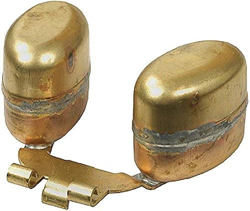 DB Electrical ZFS-C85-28 Flotador Compatible conReemplazo para Zenith Carburadores Latón Flotador Oval Cámaras