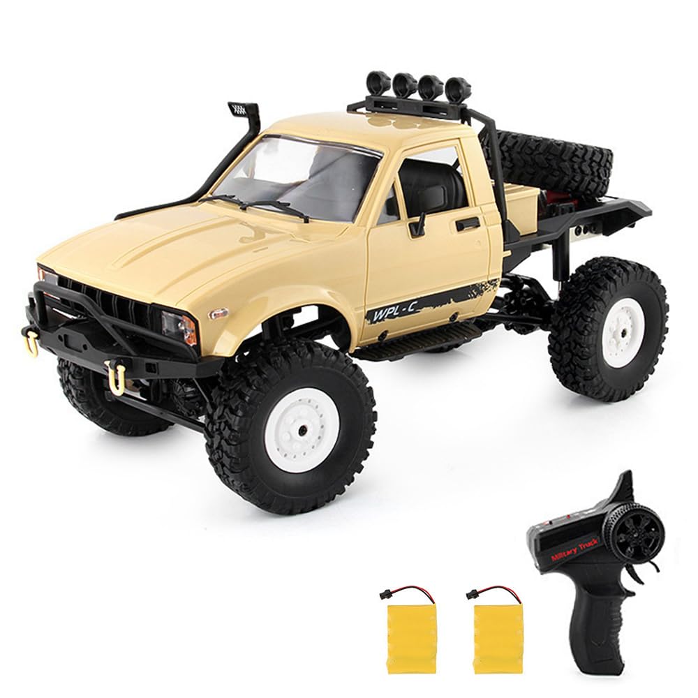 WPL ラジコン　C-14 Amazon.com: GoolRC RC Truck, WPL C14 RC Crawler 1/16 Scale Remote