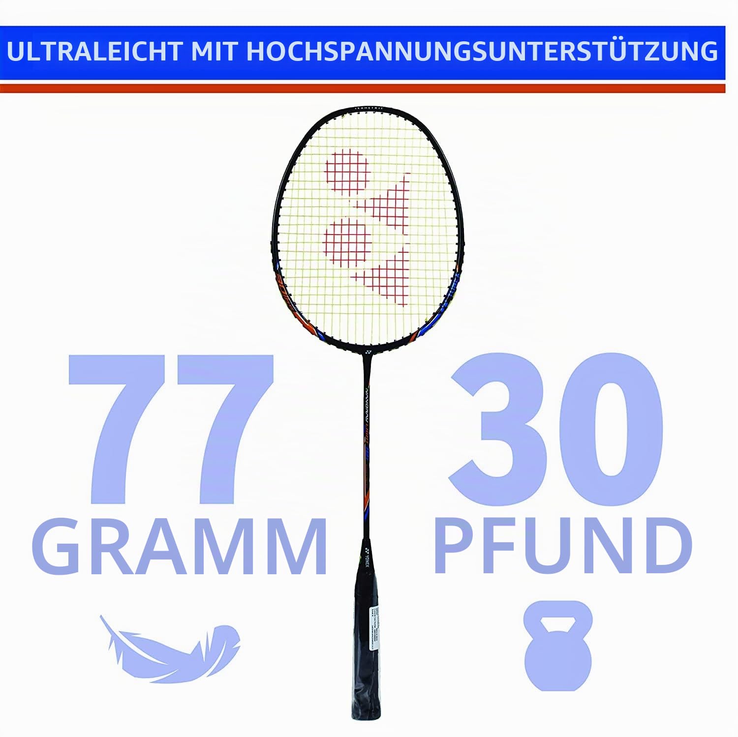 Yonex Nanoray Badmintonschläger Light 18i Graphit