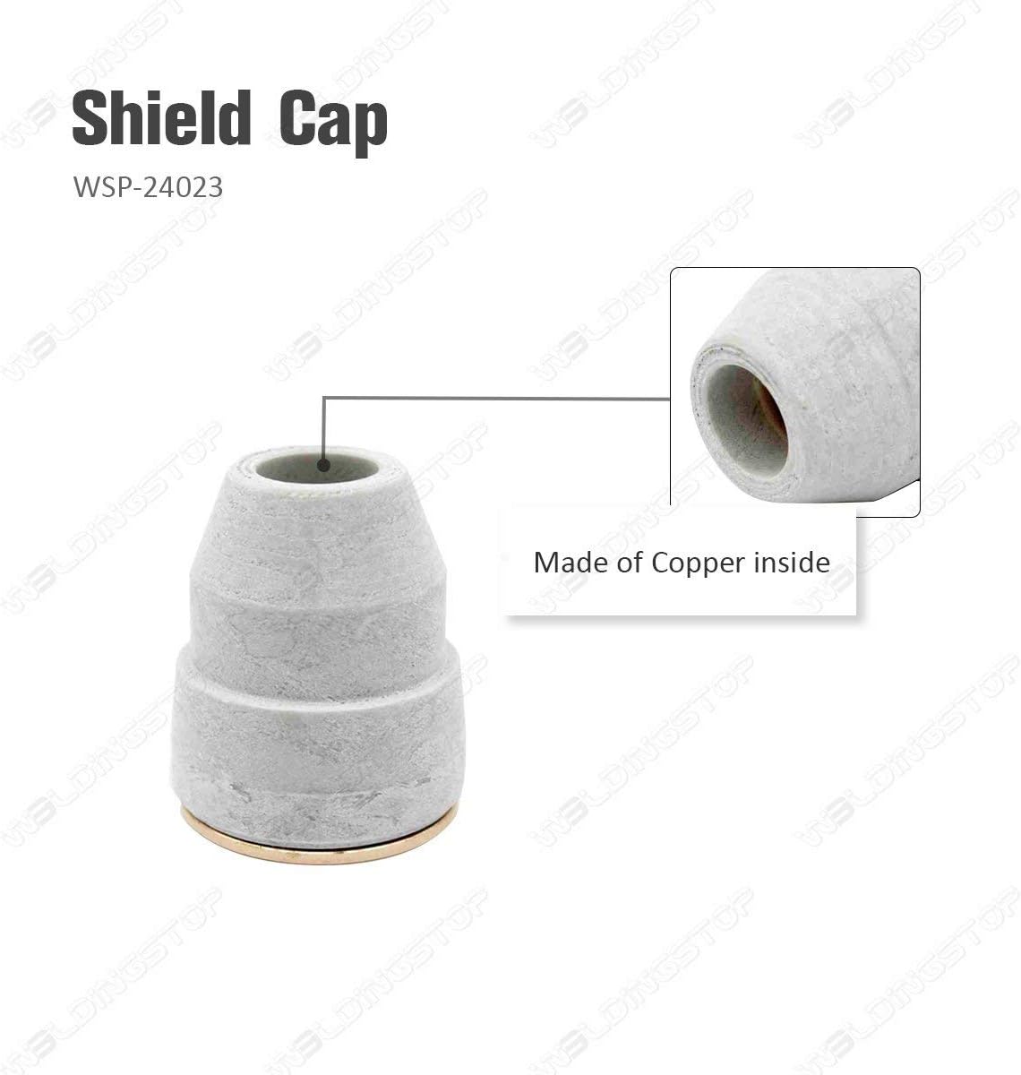 Tomahawk 625 Plasma Cutter Consumables Kit LC40 Torch 34pcs