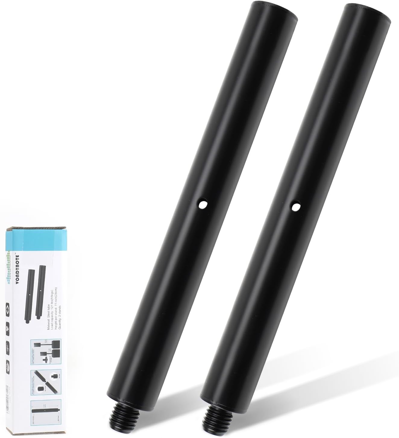 Vondynote 11 inch Extended Pole Subwoofer Pole M20 Speaker Mount Pole