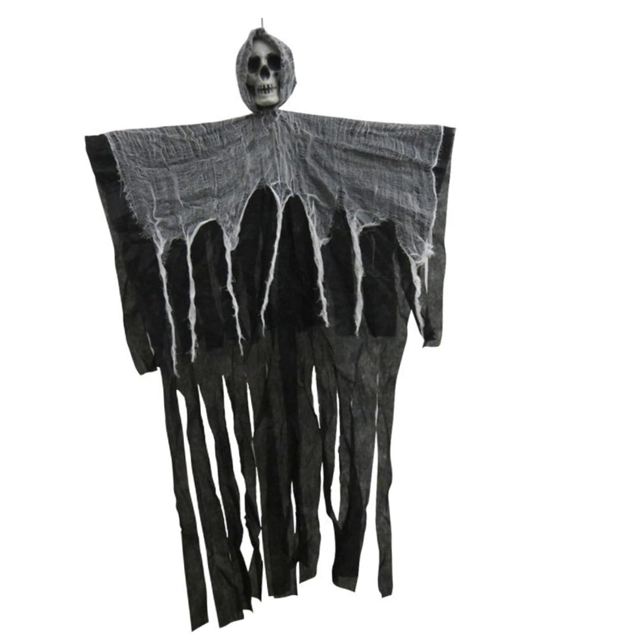 Ciieeo 3 Pezzi Dolcetto O Scherzetto Halloween Fantasmi Appesi Teschio Scheletro Puntelli Fantasma Silenzioso Nero Per Decorazioni Per Finestre Esterne