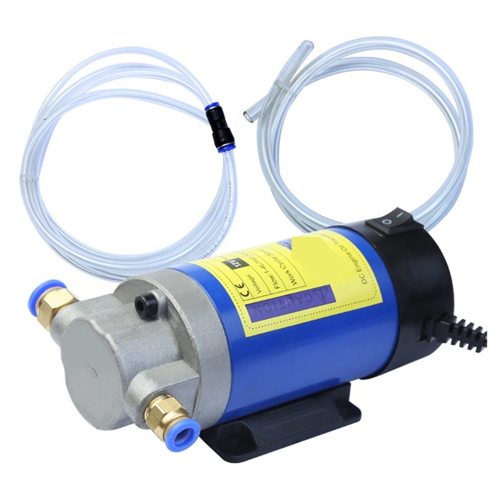 12V 24V Elektrische Scavenge-Saug-Transfer-Änderungspumpe Motoröl-Diesel-Extraktionspumpe 100W 4L for Auto(24)