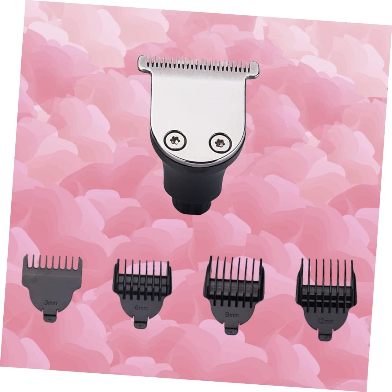 BESTYASH 2pcs Electric Beard Shaver Replacement Accessory for Men Includes Clipper and Combs Compatible Three Electric Shavers Hair Trimmer for Home and Salon Use