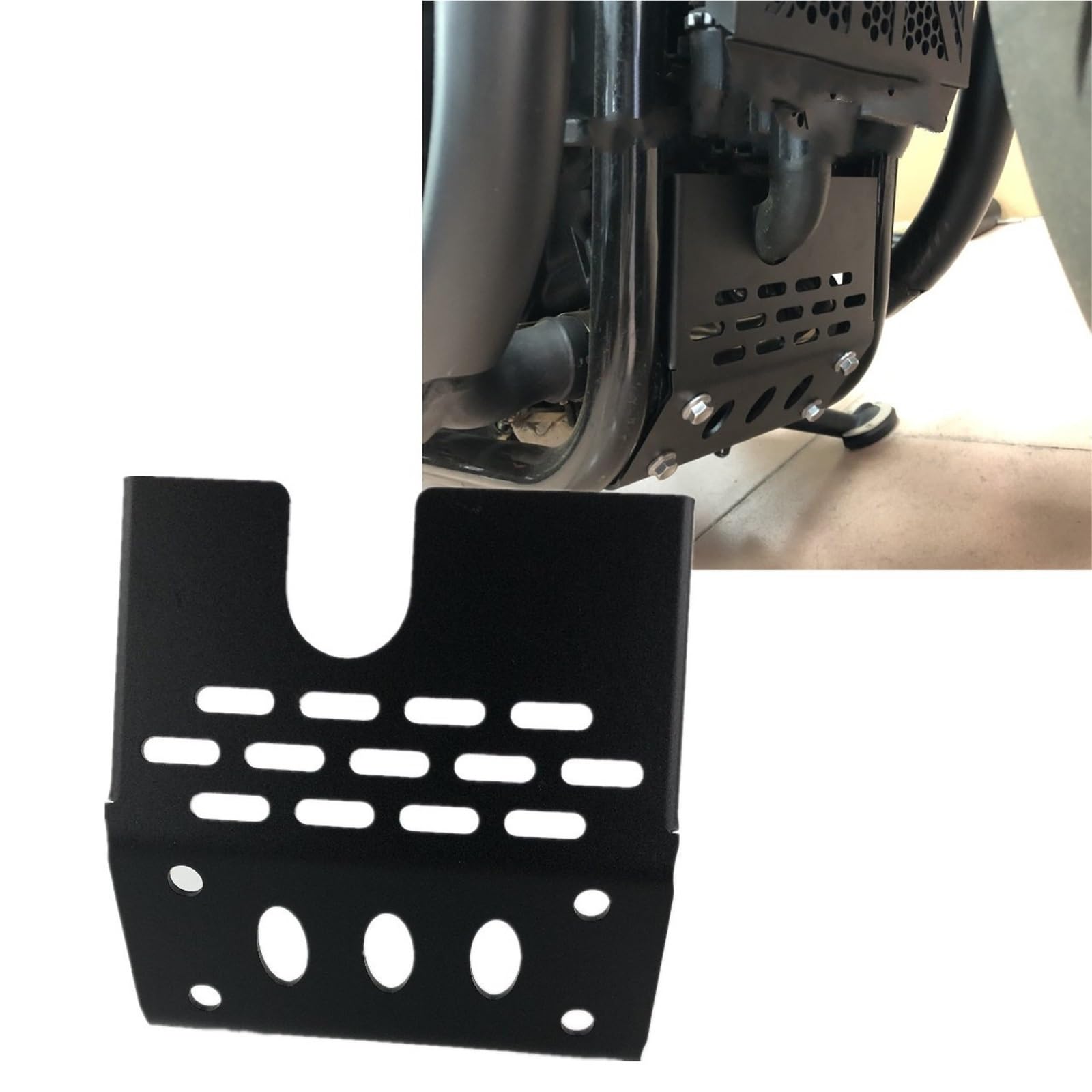 Telaio del corpo Kit Adatto per TRIUMPH Bonneville Bobber Telaio Sotto Piastra di Protezione Copertura di Protezione del Motore della Motocicletta