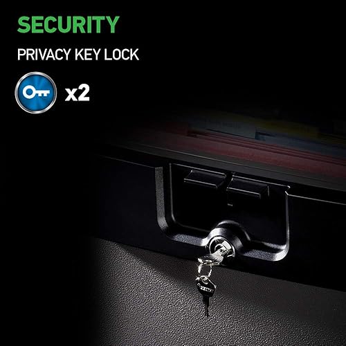 Miniatura 4 de SentrySafe HD4100 - Caja fuerte ignífuga e impermeable con cerradura de llave 065 pies cúbicos