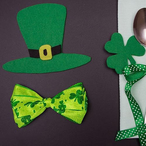 Miniatura 8 de Cintas del día de San Patricio de 2.5 pulgadas, 10 yardas, cinta de arpillera con borde de alambre a cuadros negros y blancos con borde con alambre