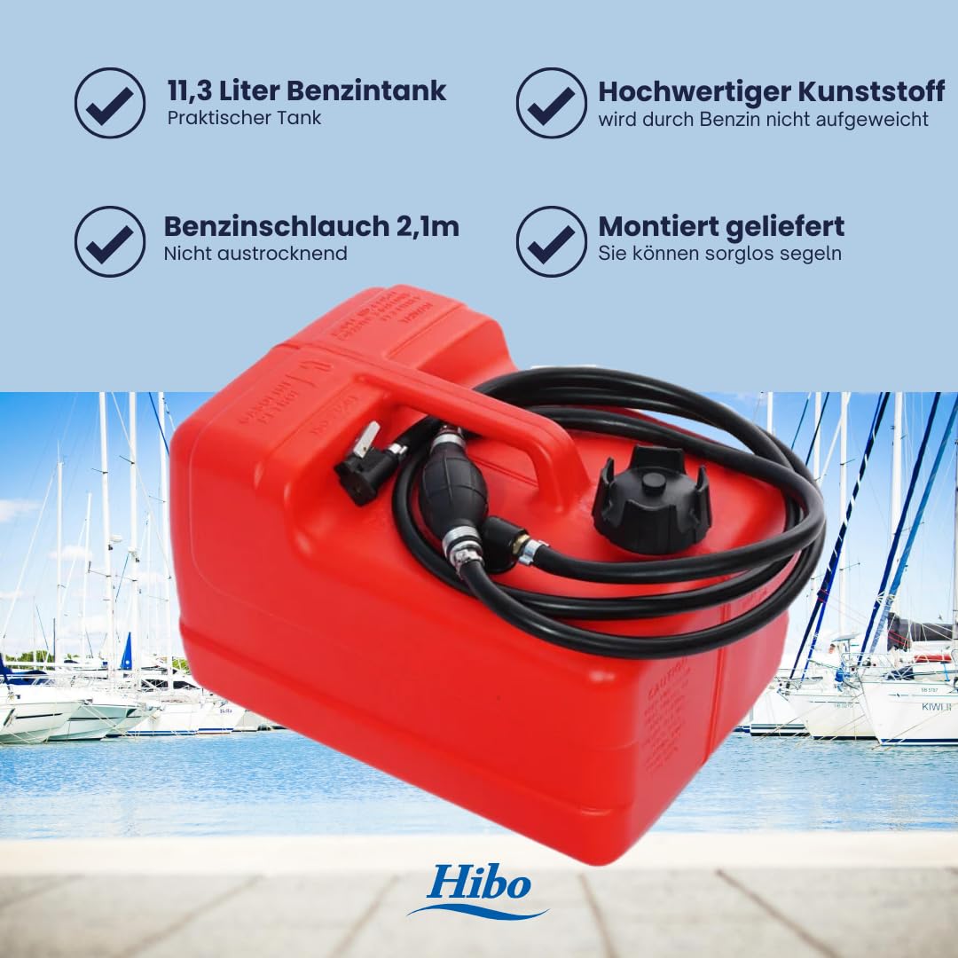 Treibsotftank 11.3 Liter Mit Yamaha-Anschluss