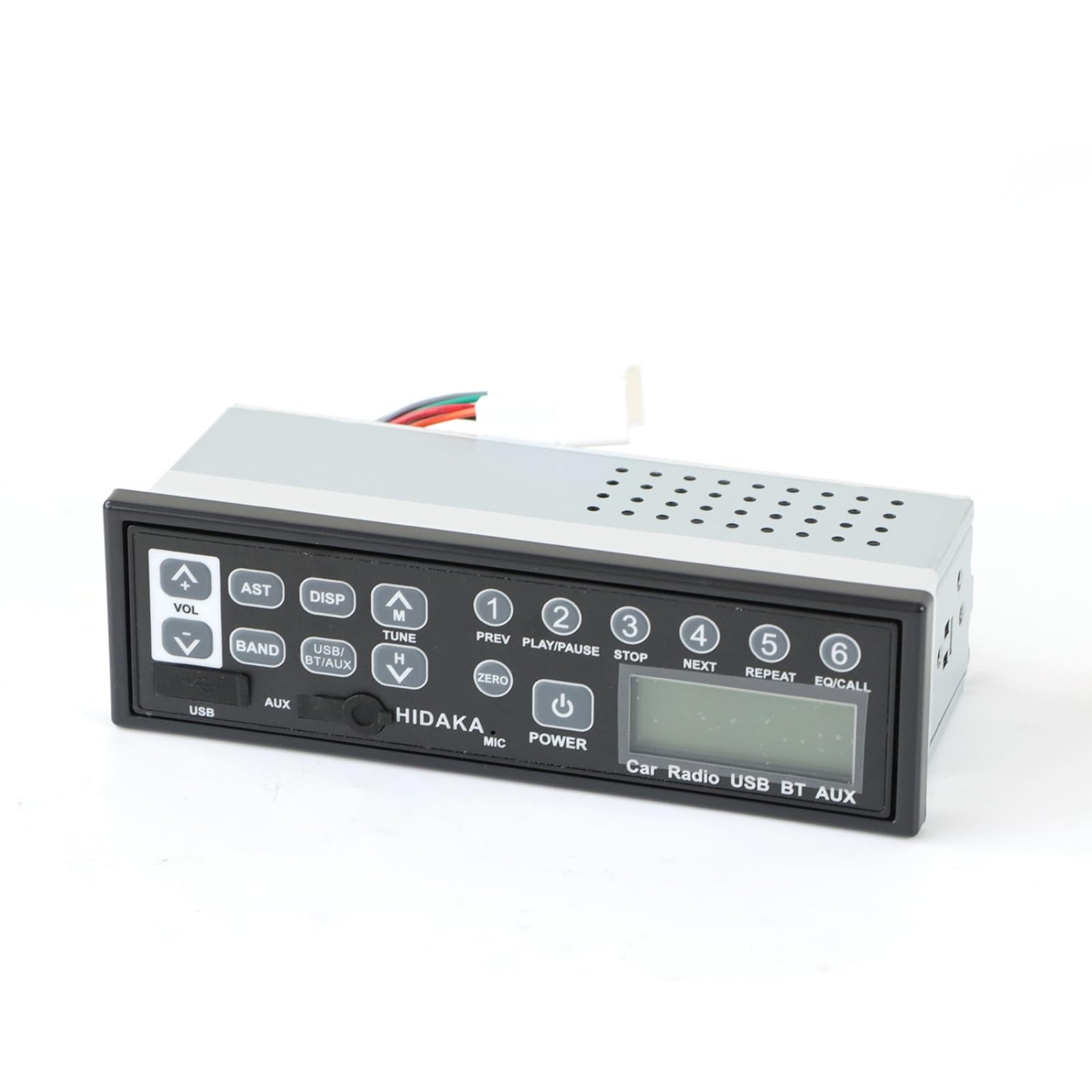 Uniwersalne radio Bluetooth M200 z wejściem AUX USB do koparki Komatsu Kobelco Sumitomo Takeuchi, 12/24 V, odbiornik radiowy, części zamienne