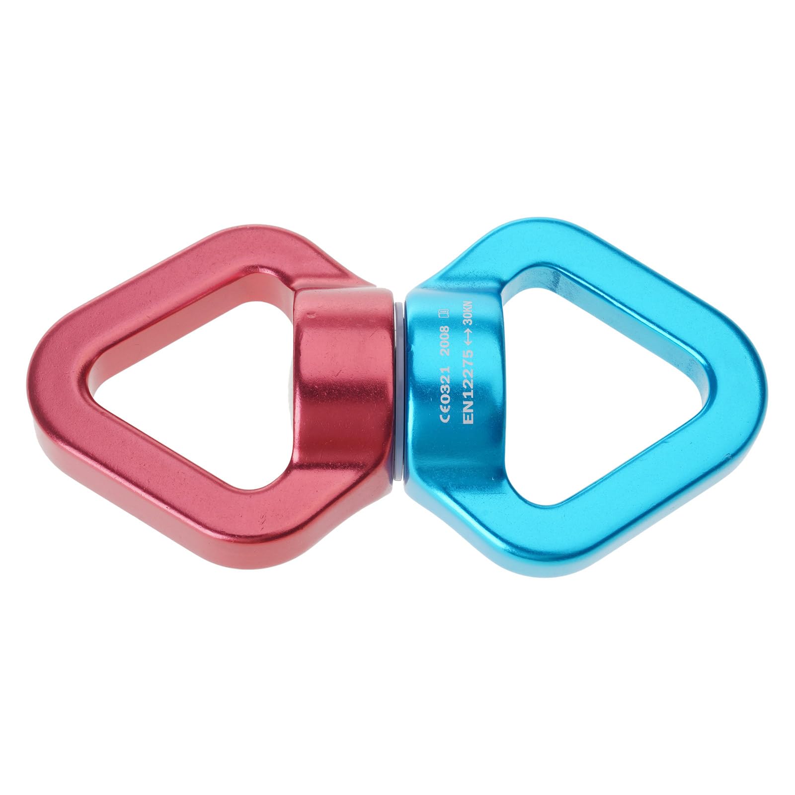 Maxtonser Climbing Swivels 30KN 360 Degree Rotational Rope Swivels Connector Sealed Bearings Swivels for Climbing Hammock Swing