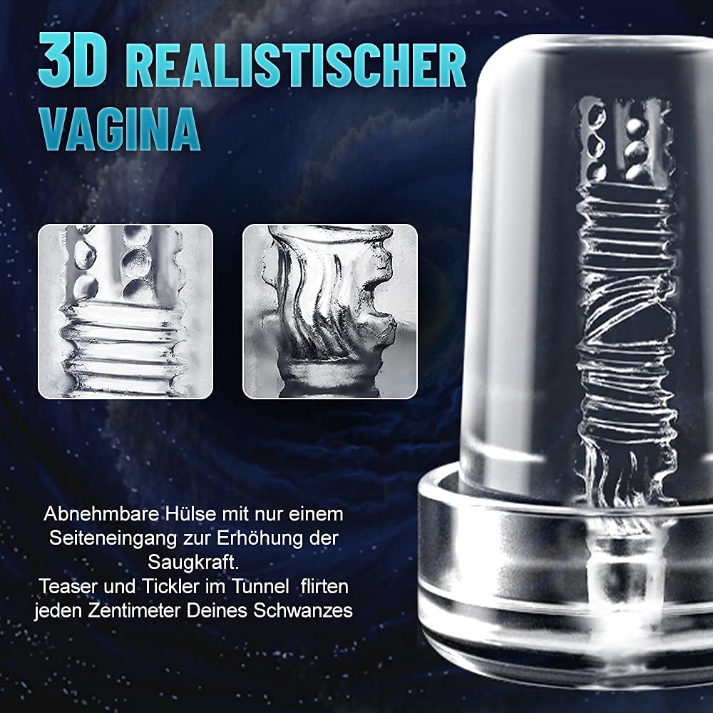 KRQ Elektrische Penispumpe Masturbator Cup, 2 in 1 Sexspielzeug Mnner fr  Penisvergrerung, Penispumpe Masturbieren fr mnner mit 6 Saugmodi,  Erektion Vakuumpumpe Trainingsgert Fondlove : Amazon.de: Drogerie &  Krperpflege
