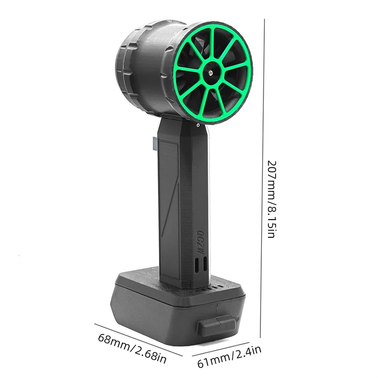 Dmuchawa, Dmuchawa do kurzu bezszczotkowa 50 mm Turbo Jet Violent Fan Suszarka usuwania śniegu 1000 g Narzędzia czyszczenia klawiatury