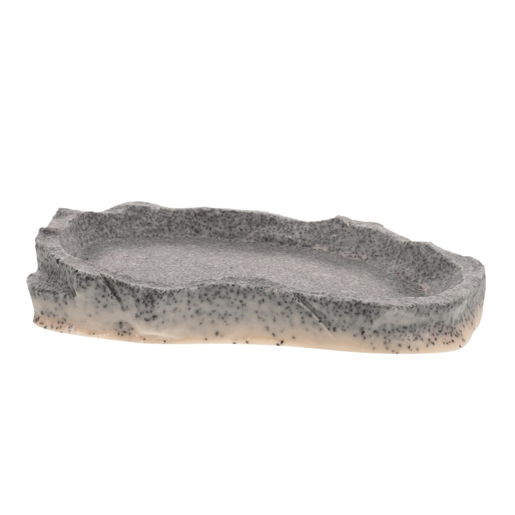 POPETPOP 5 Piezas Cuenco para Mascotas Alimentador Agua Plato Agua Tortuga Cuenco Plato Agua Comida Reptil Plato Agua Reptil Animal Placa Petri Resina