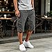 Cargo Shorts Herren Sommer Kurze Cargohose Arbeitshosen Männer Kurz Baggy Wanderhose Outdoor Shorts Arbeitsshorts mit Vielen Taschen Sweatshorts Casual Sommerhosen Freizeitshorts Herrenshorts S-4XL