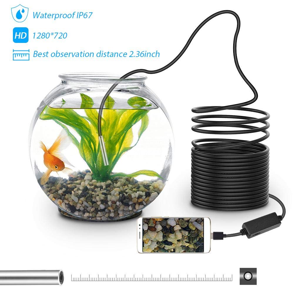 Waterproof USB Inspectiecamera / Endoscoop 7 meter