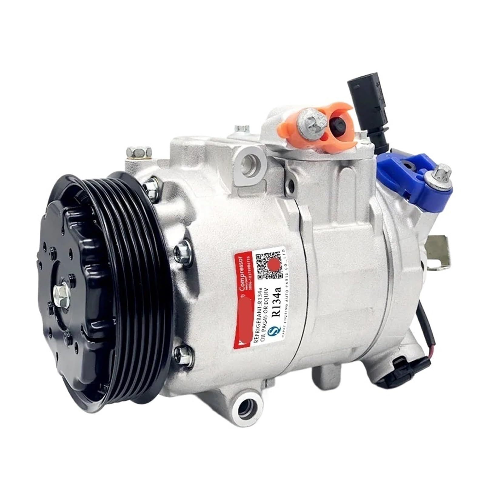 Compresor De CA, Compatible Con VW, Polo A2 SKODA8Z0260805A 6Q0820808F 6Q0820803Q 6Q0820803HX 6Q0820803J 6Q0820803K 6Q0820803G, Bomba De Aire Acondicionado