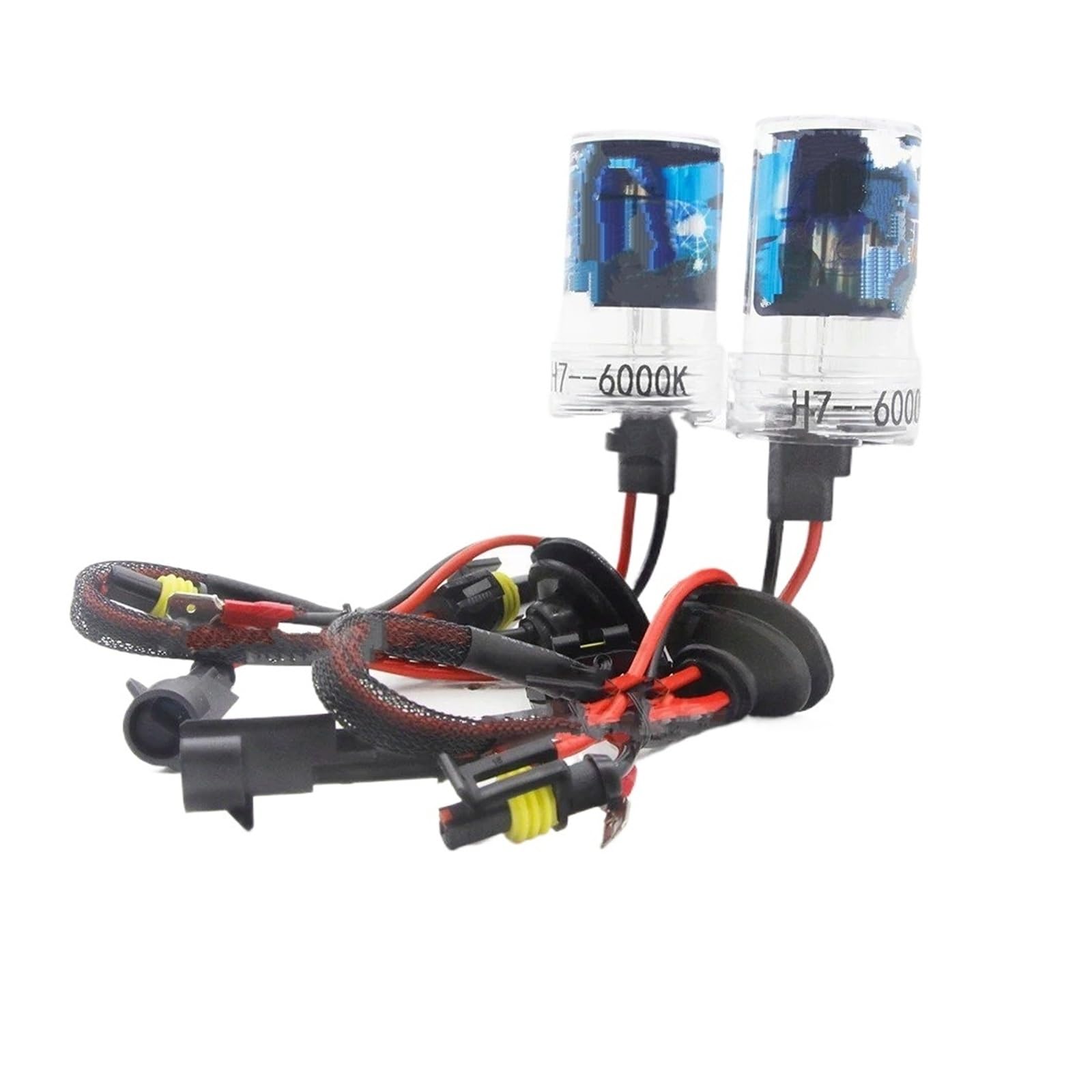 Balasto Luz Xenón 55W + Kit HID Conversión Bombilla H1 H3 H7 H8 H9 H11 9005 HB3 9006 HB4 3000K-10000K 12V Antiniebla para Faros Coche Balastro Centralita