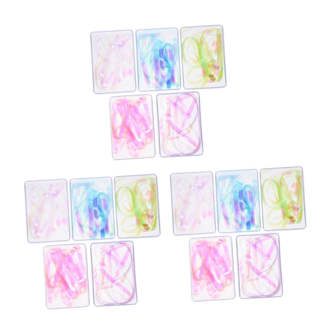 3 Set Adesivi Per Unghie Colorati Pellicole Glitter Per Nail Art Facili Applicare Per Manicure E Decorazioni Su Unghie Naturali E Artificiali 5 Scatole*3