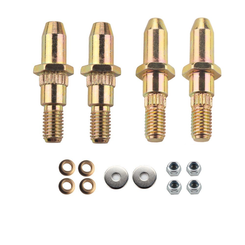 Dewhel Door Hinge Pin and Bushing Repair Kits For 1999-up GMC Sierra Chevrolet Silverado Chevy Truck SUV