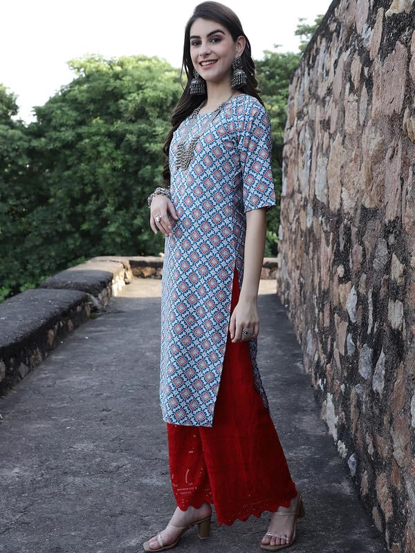 Image of Kurta for Women||Kurta||Casual Kurta|| Women's Kurta||New Fashionable Kurti ||Office Kurta for Women