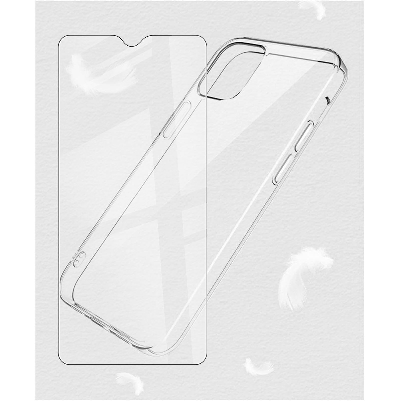 EASSGU TPU Silicone Custodia per HONOR X7 (6.74 Inches), Cover Protettiva in Silicone TPU Motivo Dipinto Trasparente - Astronauta 1