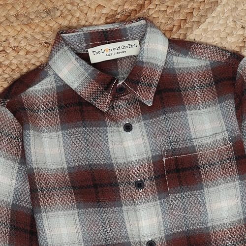 Image of Boys Tartan Checked Shirt 2-14 Years