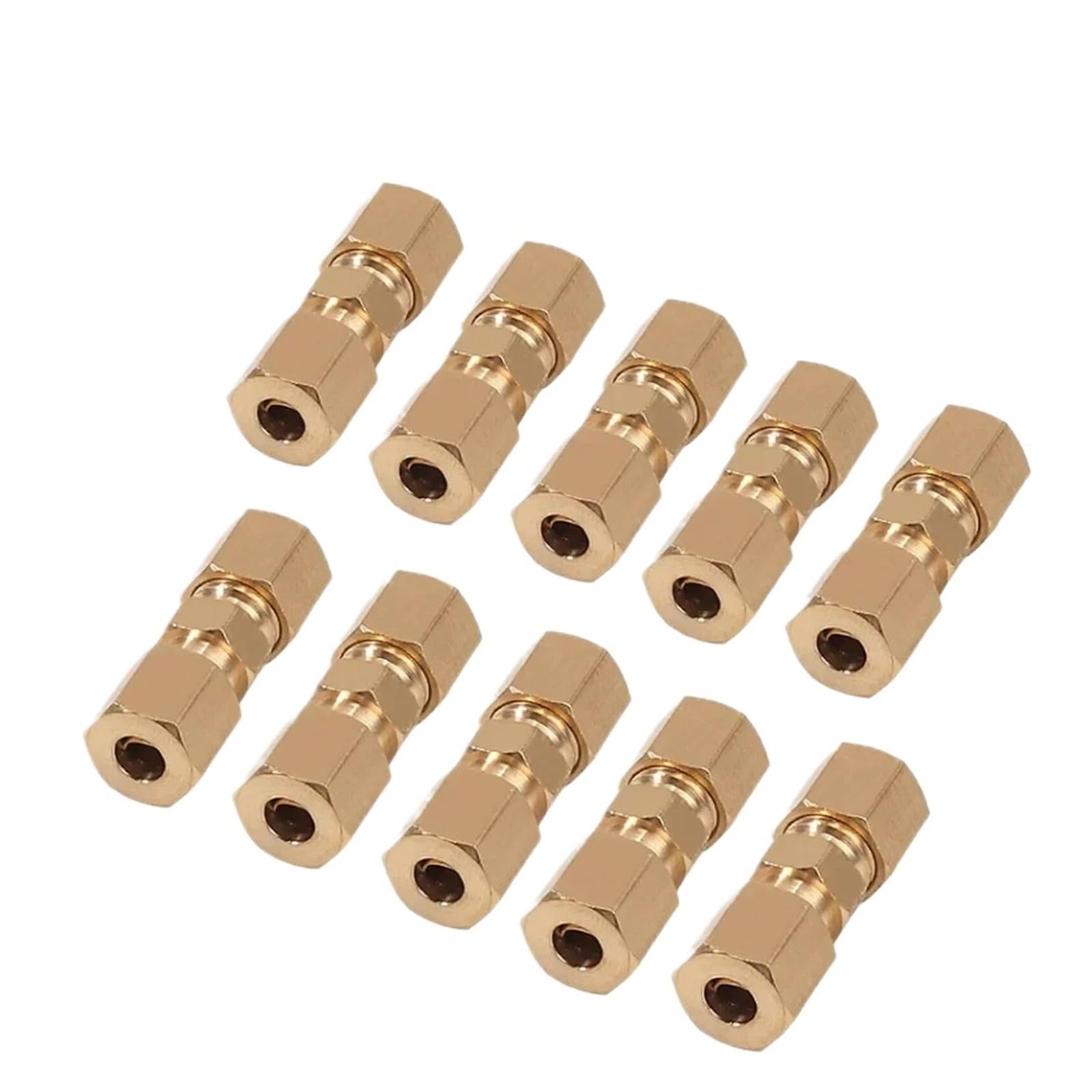 10 Stück Universal-Bremsleitungsanschluss for Bremsleitung ohne Bördelung 4,75 mm 3/16 Zoll Bremsleitungsanschluss Passend for Bremszubehör