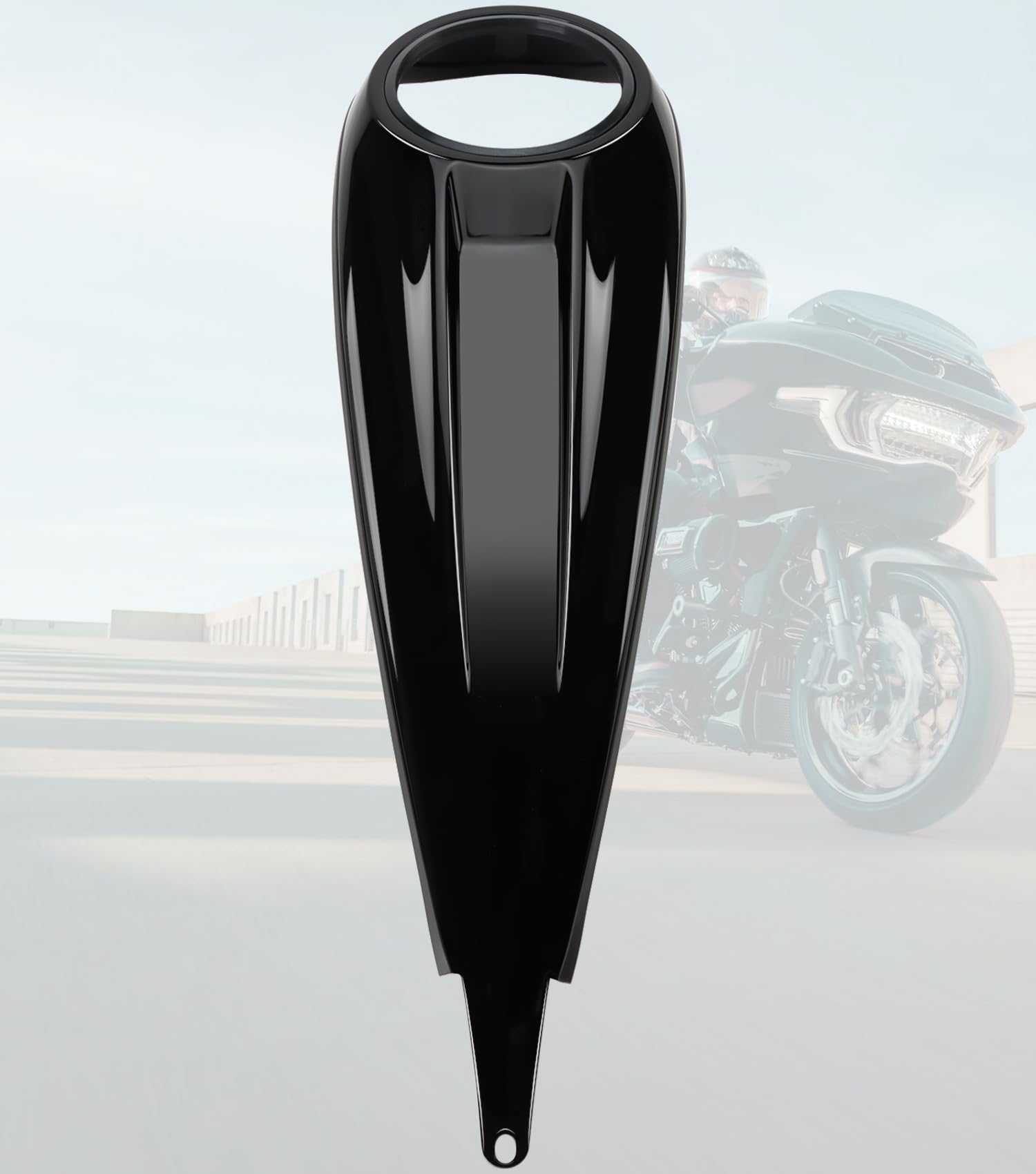 Low Profile Fuel Tank Console kit Cover Compatible with Harley