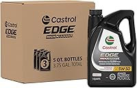 Vista 11 de Castrol EDGE High Mileage 5W-30 Aceite de motor sintético avanzado completo, 5 cuartos de galón
