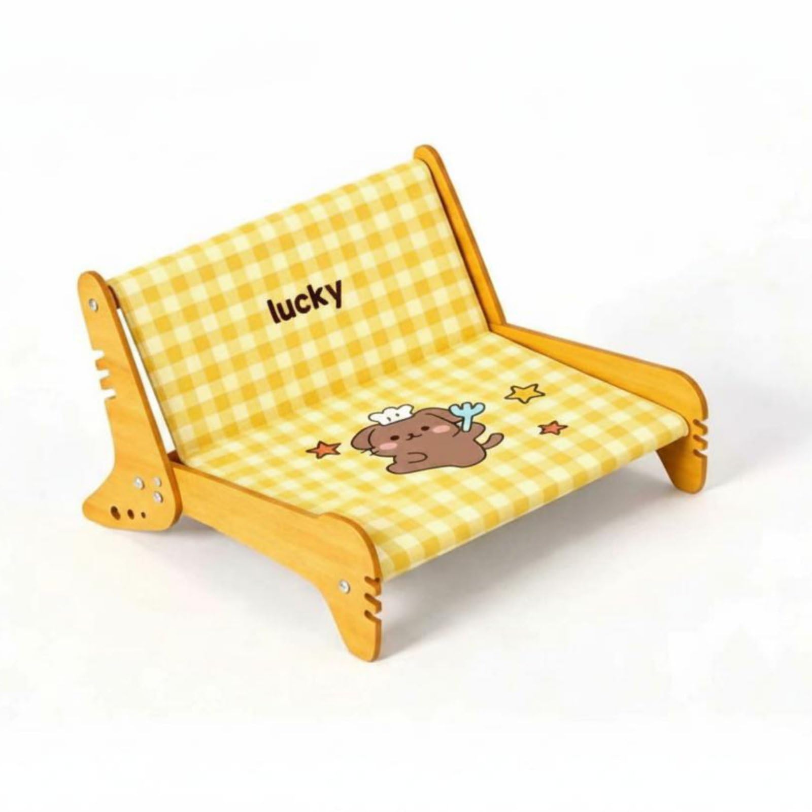Mascotas Rascador Cómodo para Perros Pequeños, Interior, Junto a la, 63.5 49 36cm, Estilo Dos