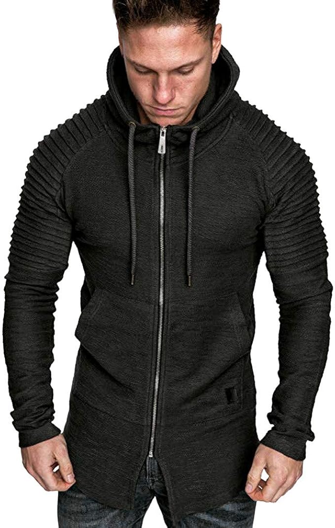 Plumífero con capucha stretch para hombre Clearance