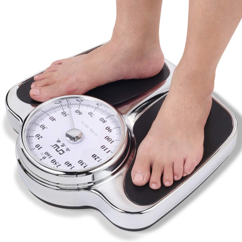 DWZF Large Platform Weight Scale, Mechanical Bathroom Scales, Precision Measurement, Durable, Suitable for Home, Gym, Beauty Salon, Etc.