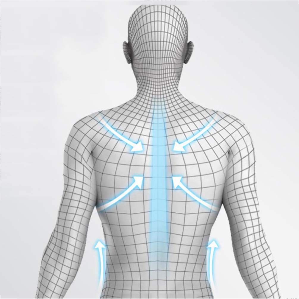 Multar Corrector Postura Espalda, Faja Lumbar Mujer Hombre, Respaldo Lumbar Faja Espalda Upright Espalda para Corregir Postura Espalda Unisexo